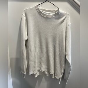 Men’s Waffle Knit Long Sleeve Top